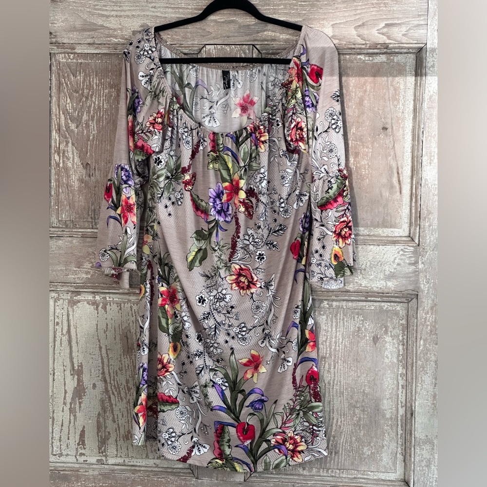 Floral Print Women's Dress